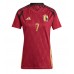 Belgium Kevin De Bruyne #7 Replica Home Shirt Ladies Euro 2024 Short Sleeve